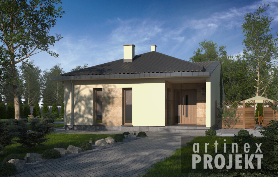 Budowa domu D114B (odbicie lustrzane) z New-House