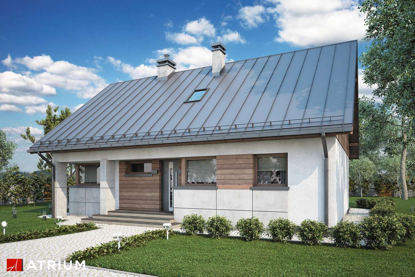 budowa domu Roberto Lift (odbicie lustrzane) - New-House