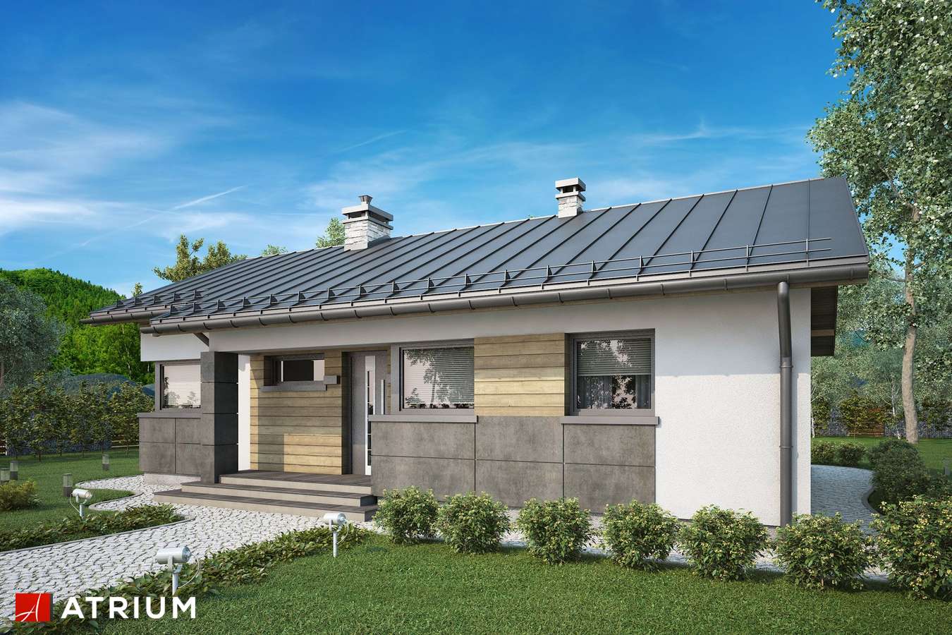 budowa domu Roberto IV (odbicie lustrzane) - New-House