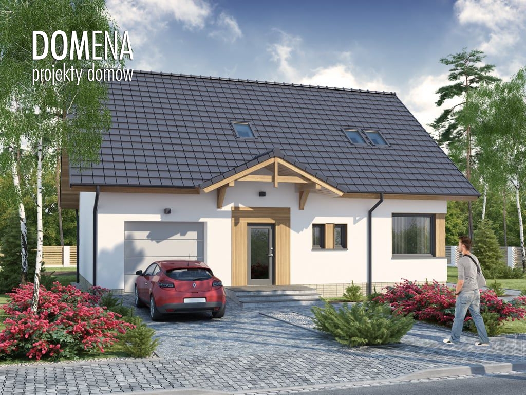 budowa domu Heweliusz PS (Odbicie lustrzane) - New-House