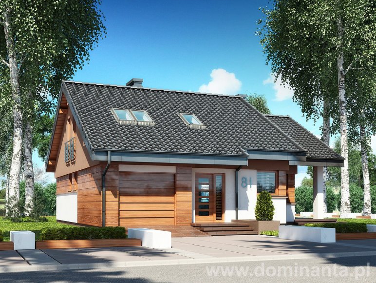 budowa domu Nel II (Odbicie lustrzane) - New-House