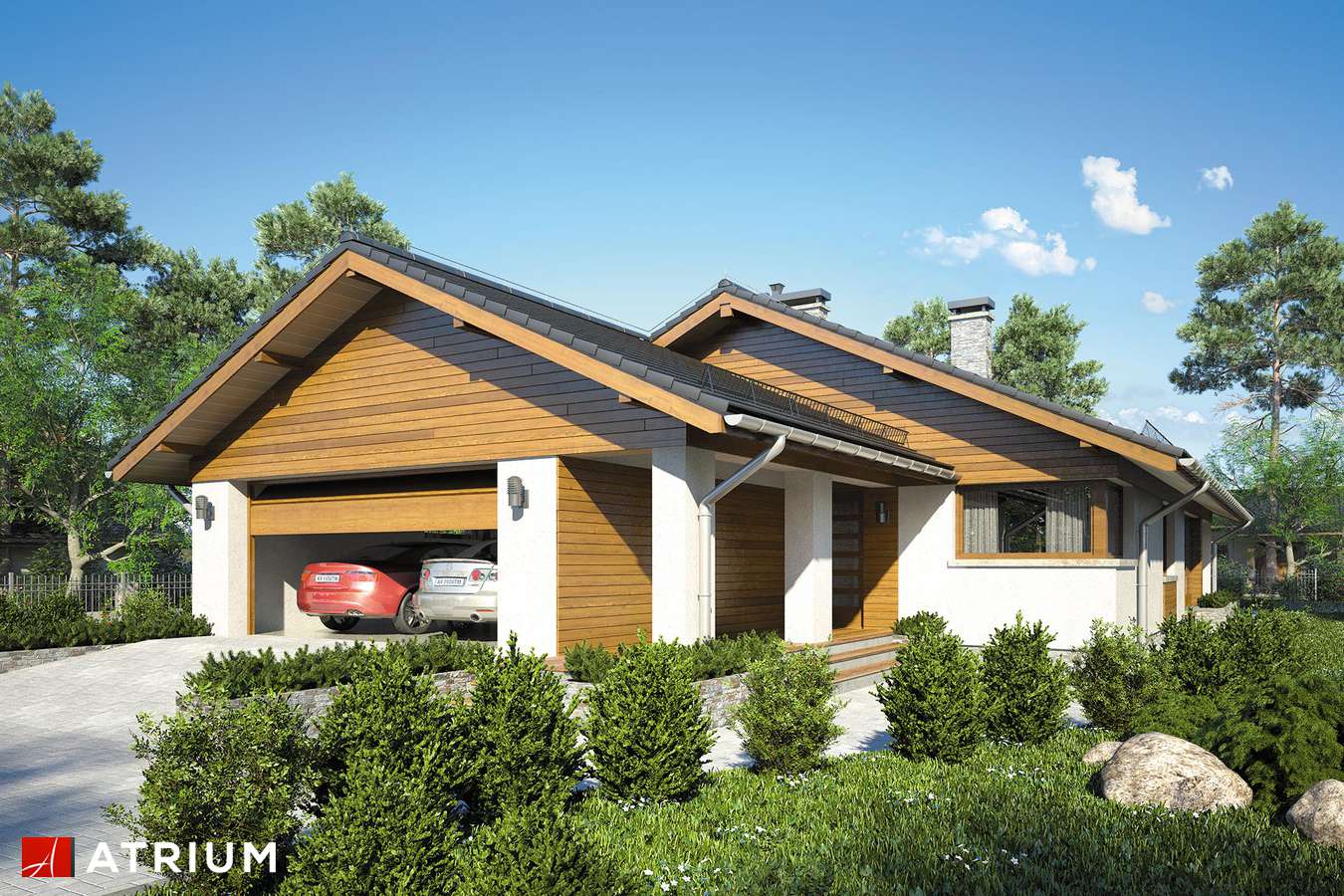 budowa domu Pelikan XVIII (odbicie lustrzane) - New-House
