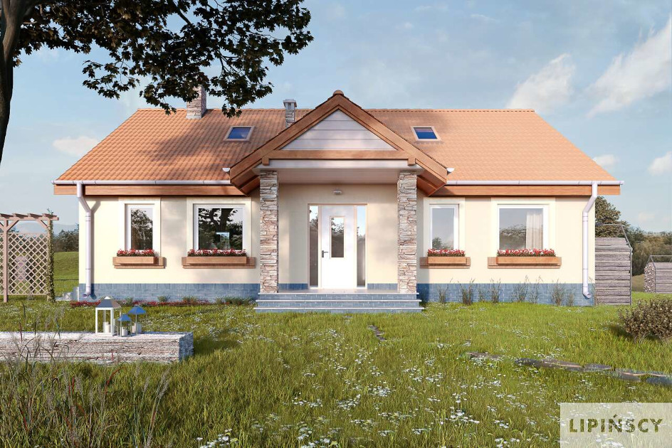 Budowa domu Haga LMB47 (odbicie lustrzane) z New-House