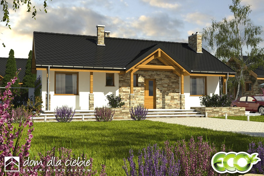 budowa domu Siewka bez garażu [B] - New-House