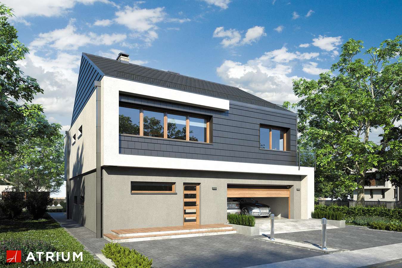 budowa domu New House III (odbicie lustrzane) - New-House