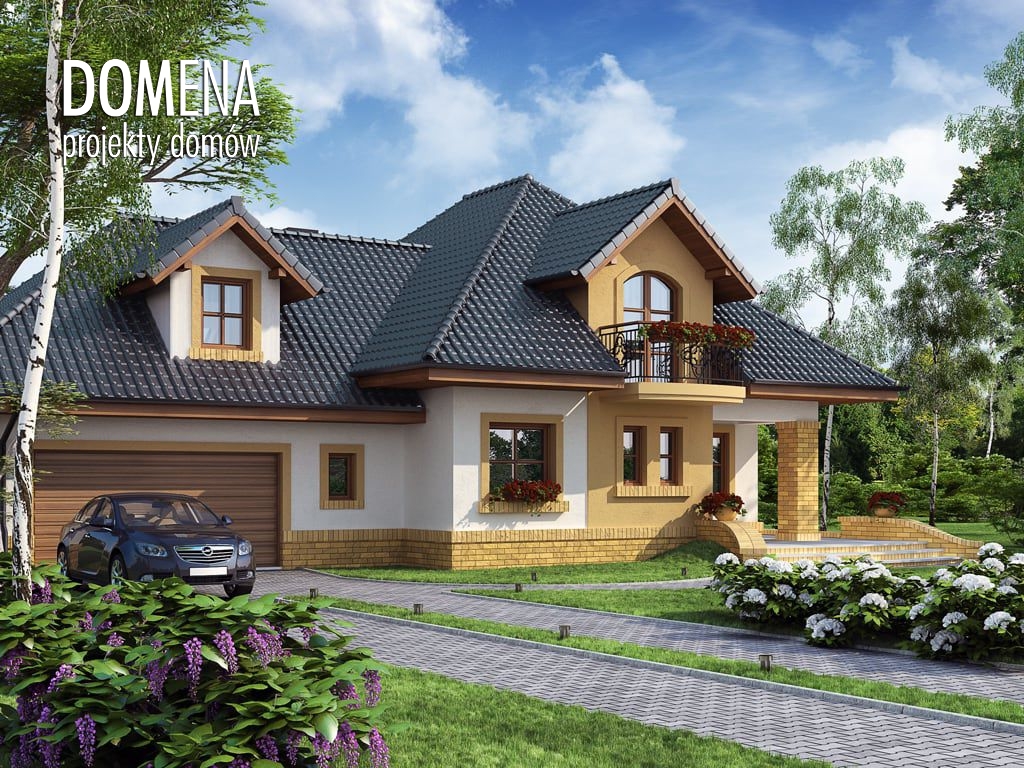 budowa domu Solon 2 (Odbicie lustrzane) - New-House