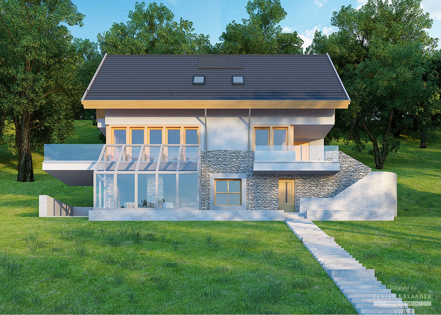 budowa domu LK&1096 - New-House