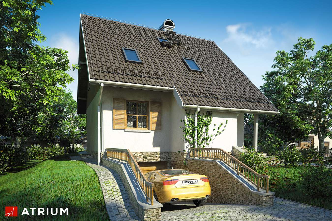 budowa domu Mikołajek (odbicie lustrzane) - New-House