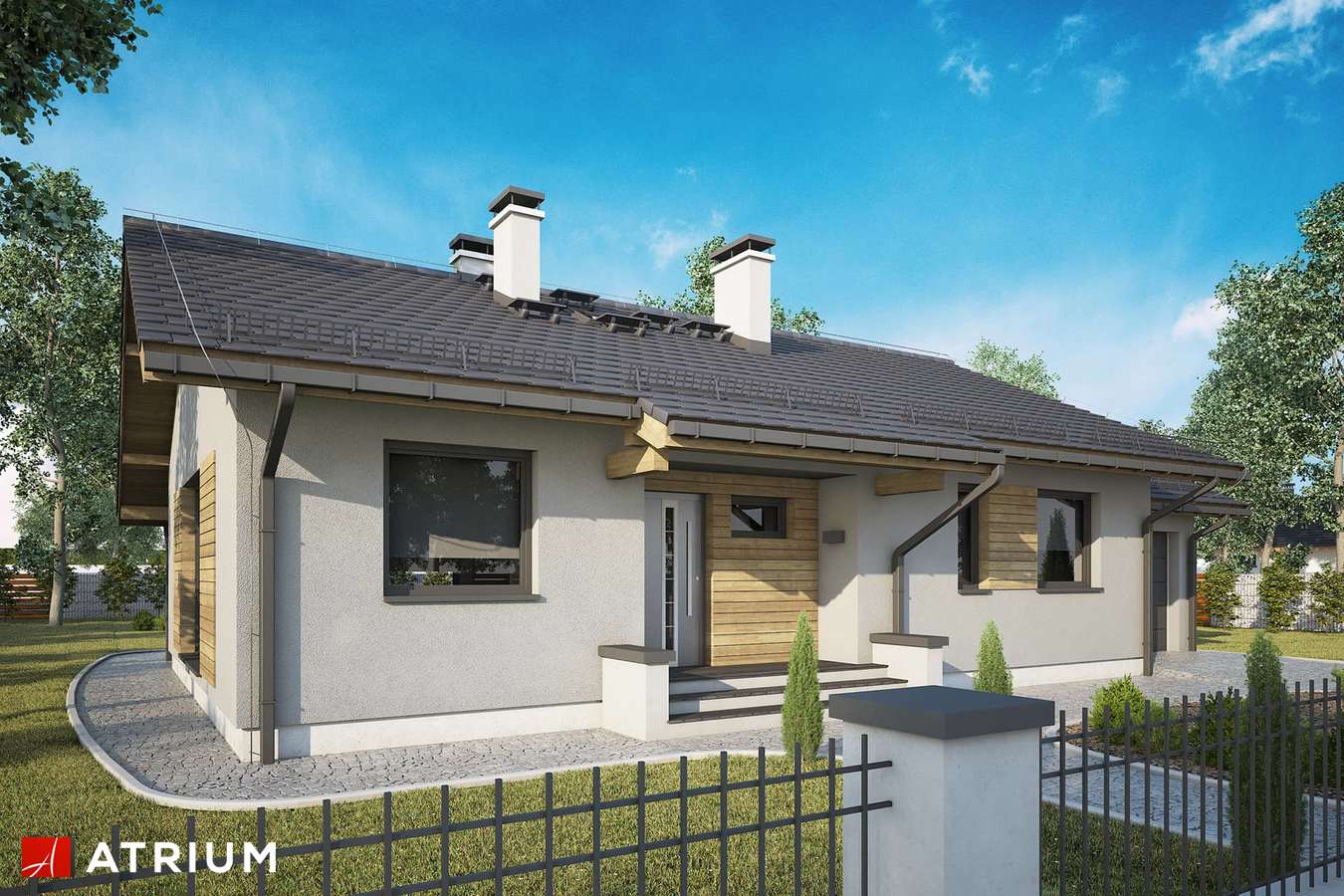 budowa domu Neo III (odbicie lustrzane) - New-House