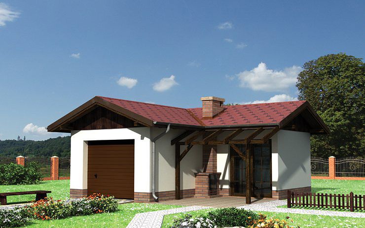 budowa domu Garaż 21 - New-House