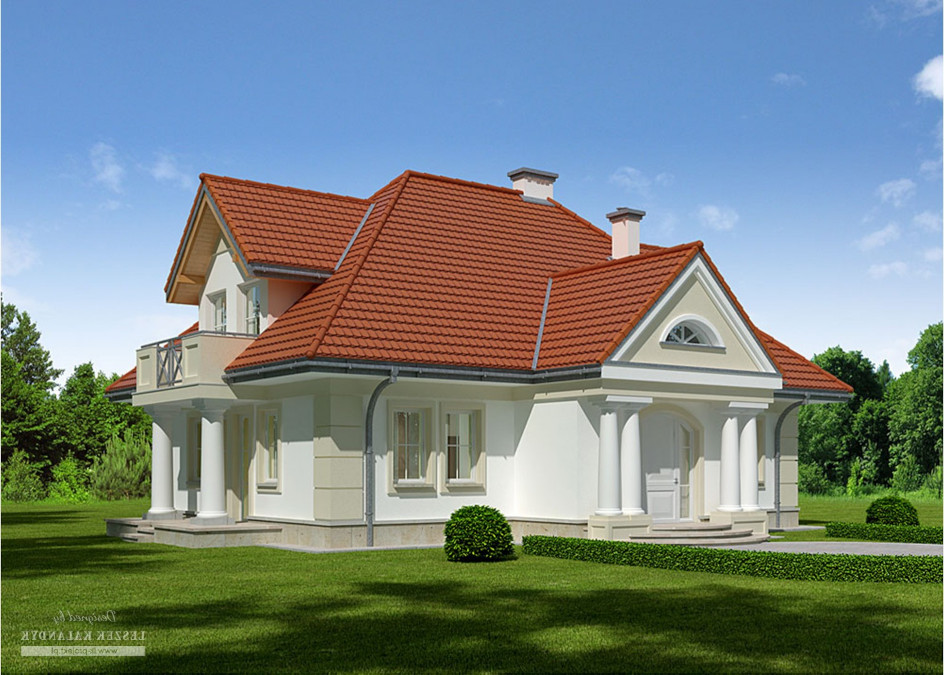 Budowa domu LK&796 (odbicie lustrzane) z New-House
