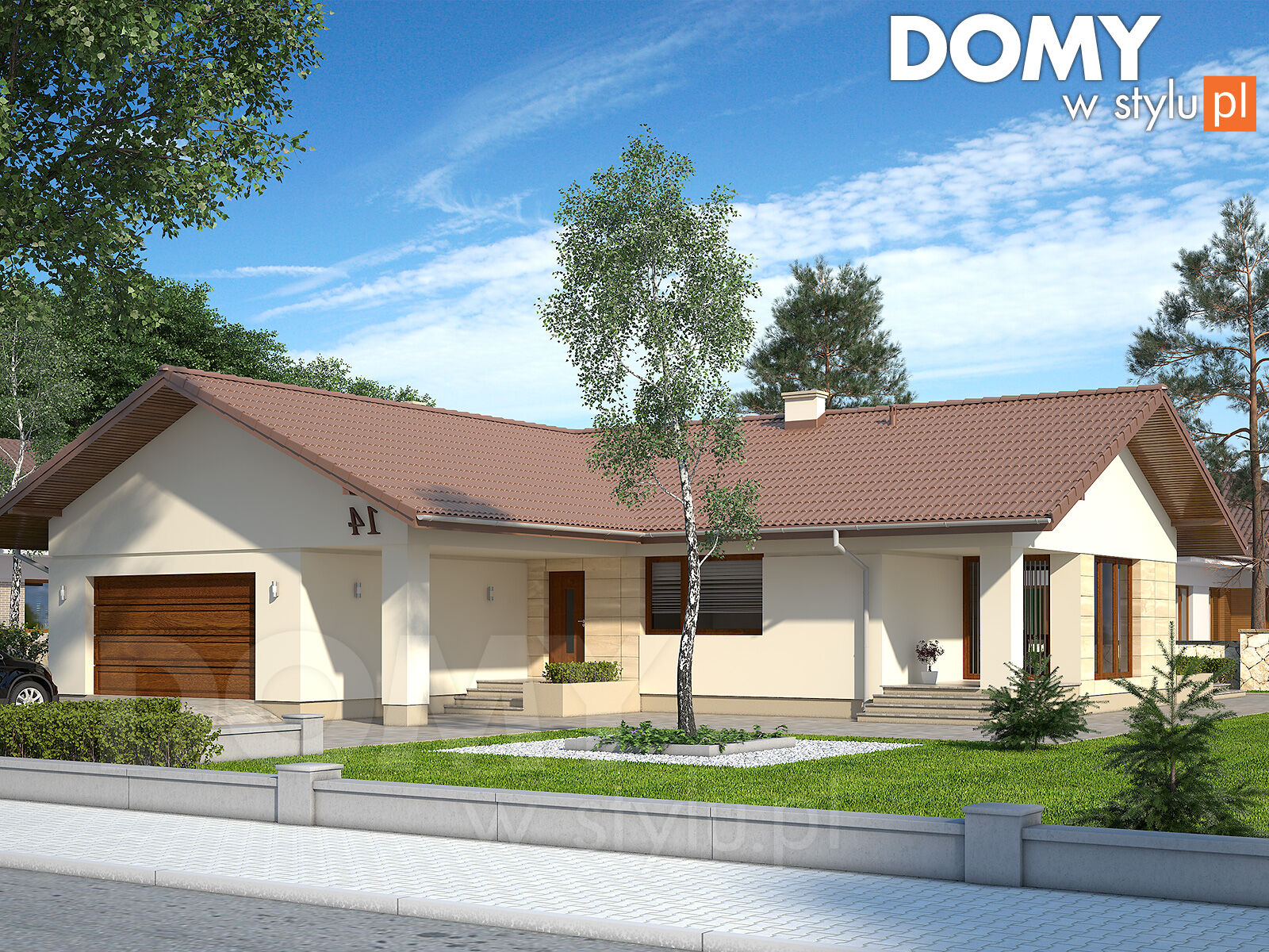 budowa domu Antracyt (odbicie lustrzane) - New-House