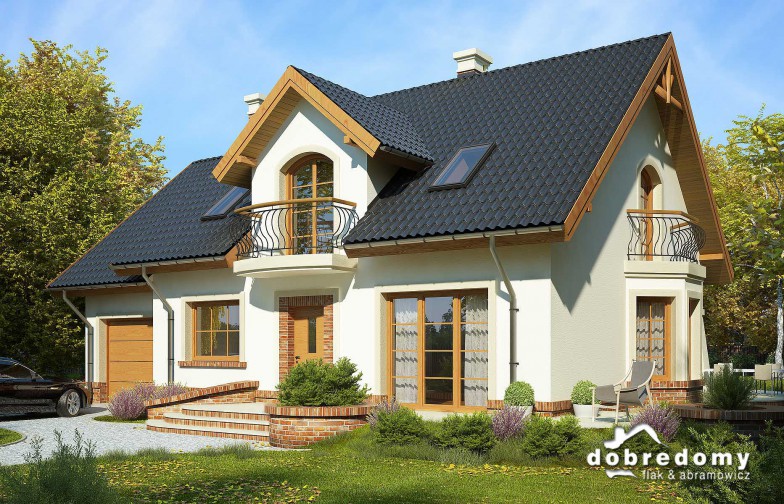 budowa domu Helike Nowa II odbicie lustrzane - New-House