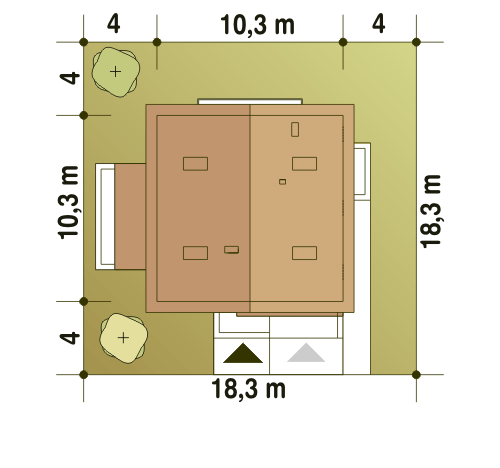 Nowinka V z garażem 1-st. [A] - miniatura 10