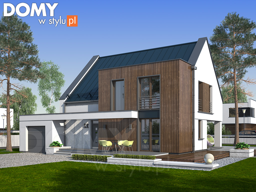 budowa domu Gryfon (Odbicie lustrzane) - New-House