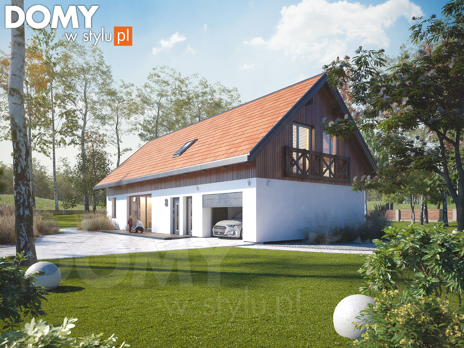 budowa domu Tytus (odbicie lustrzane) - New-House