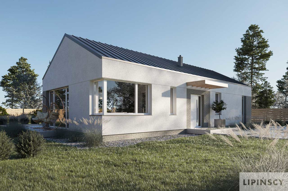 Budowa domu CINCINNATI DCB151 (odbicie lustrzane) z New-House