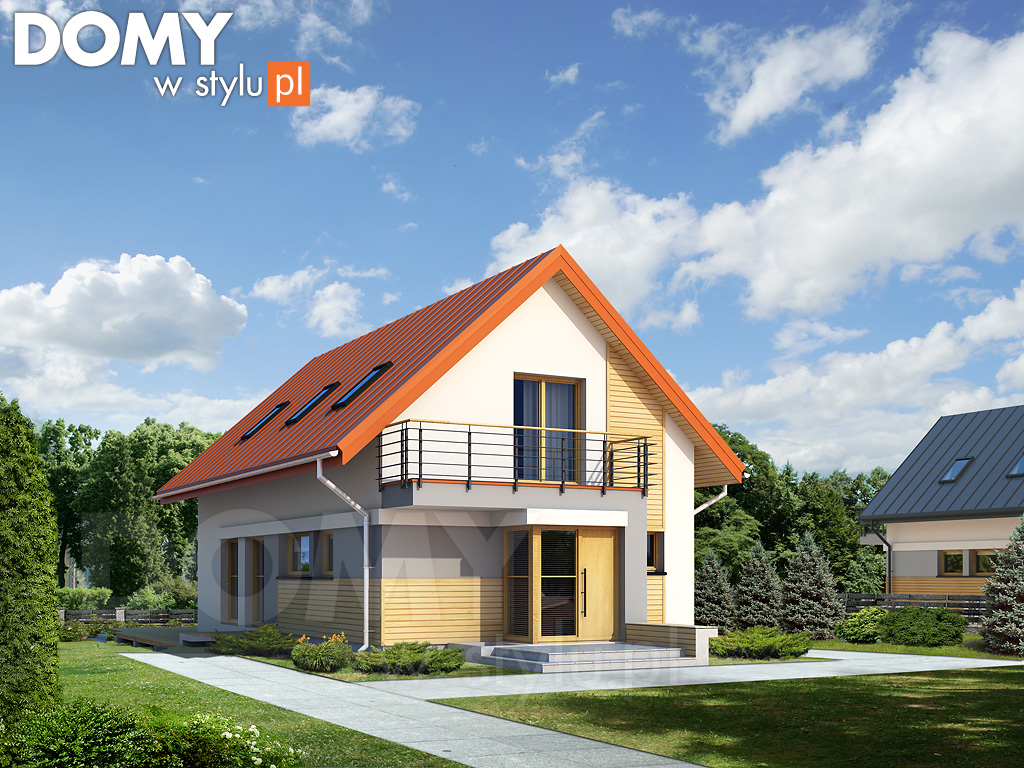 budowa domu Amelia MC (Odbicie lustrzane) - New-House