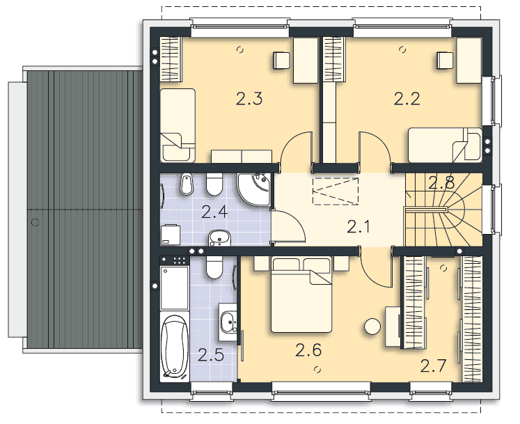 Skagen DCP401 (odbicie lustrzane) - miniatura 4