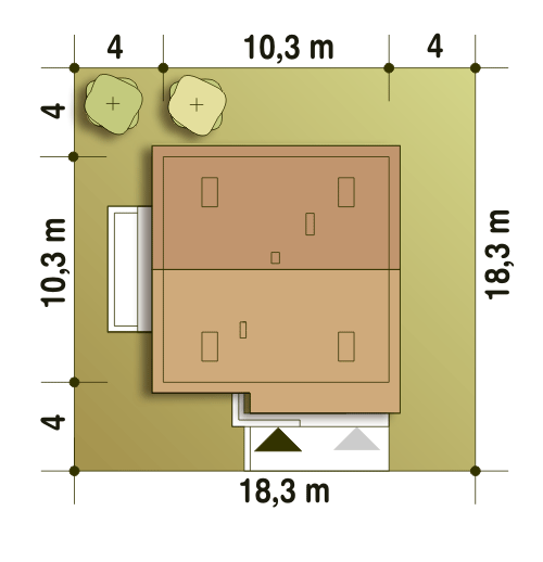 Nowinka IV z garażem 1-st. [A] - miniatura 10