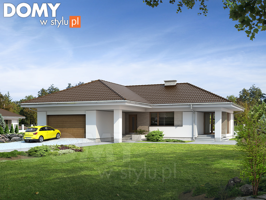 budowa domu Ambrozja MC (Odbicie lustrzane) - New-House