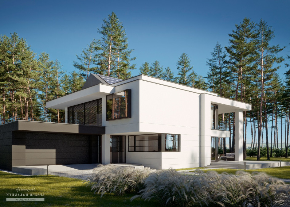 Budowa domu LK&1652 (odbicie lustrzane) z New-House