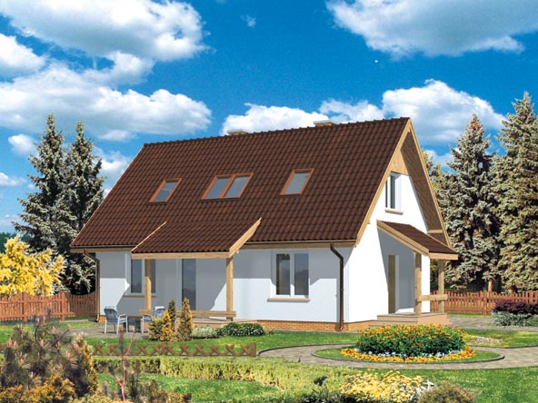 budowa domu WB-3447 - New-House