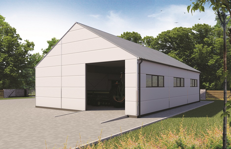 budowa domu G207DS W KONSTRUKCJI STALOWEJ- New-House