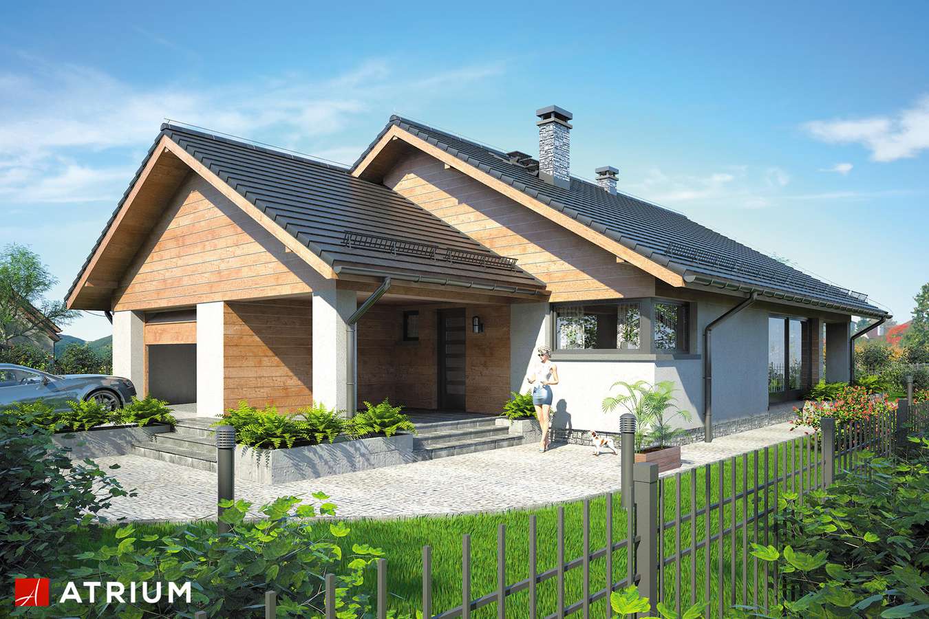 budowa domu Pelikan IX (odbicie lustrzane) - New-House