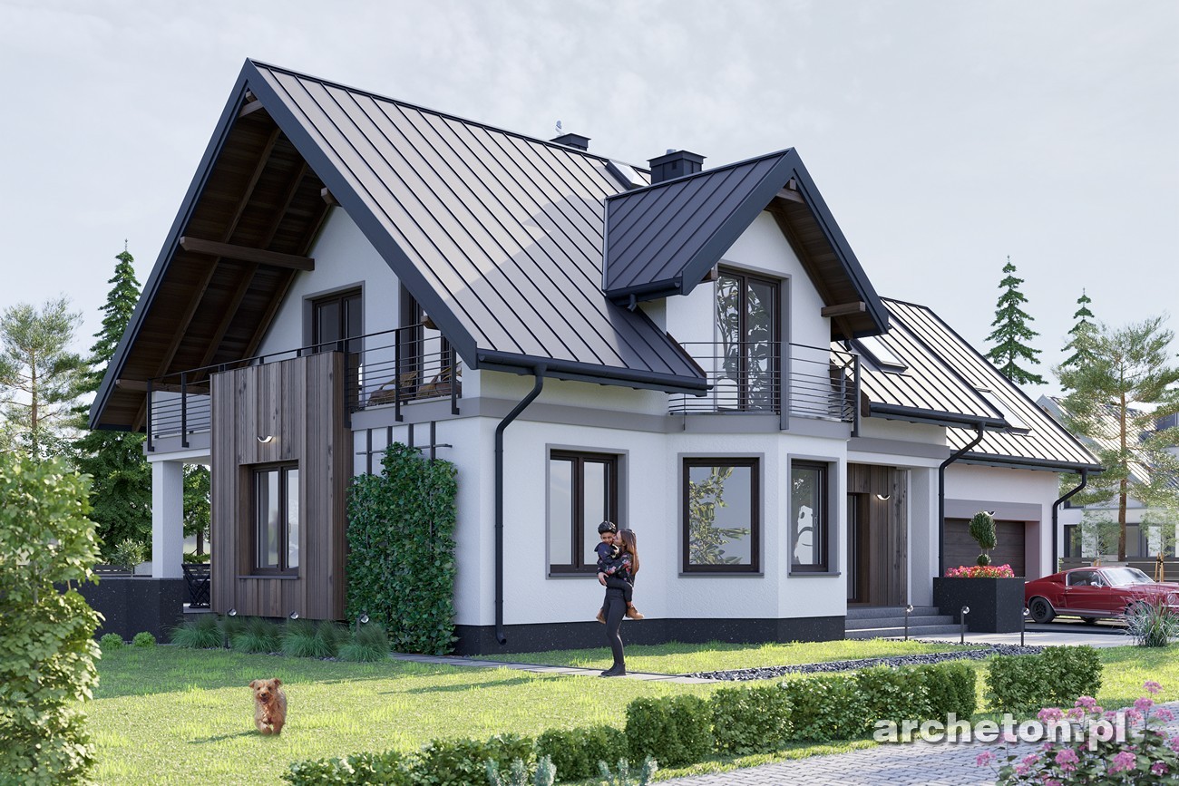 budowa domu Baltazar (odbicie lustrzane) - New-House