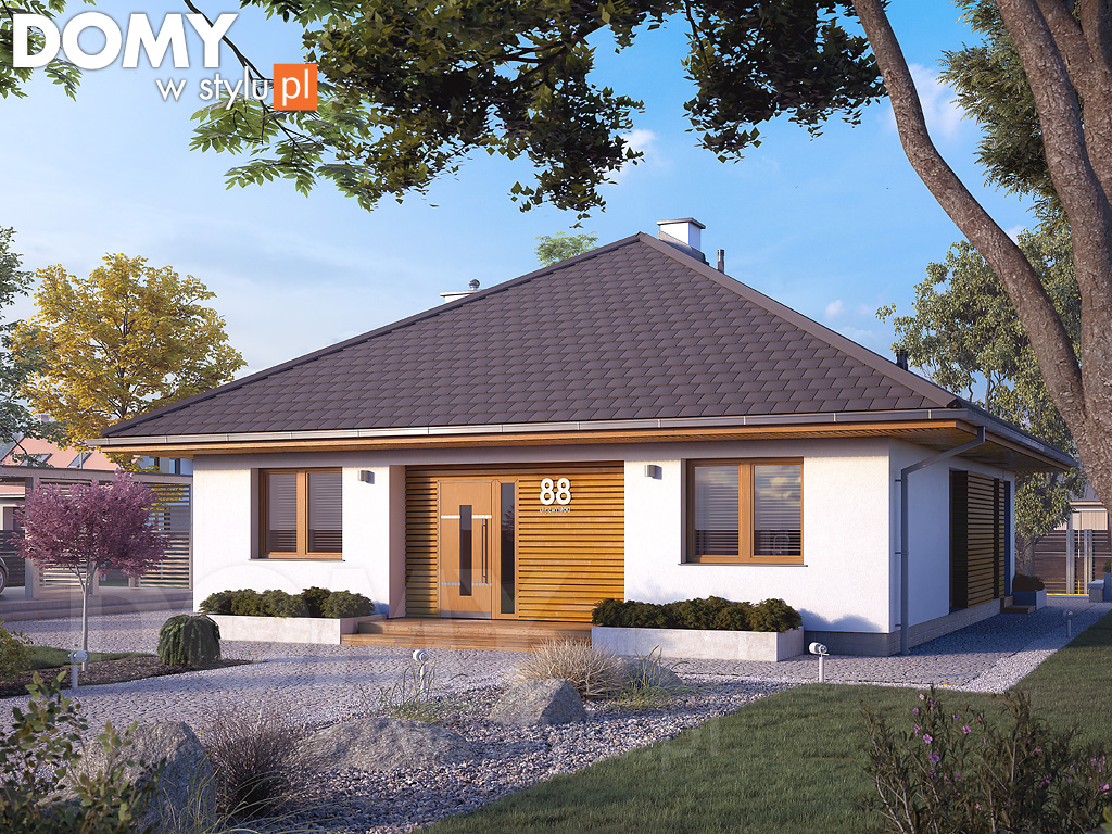 budowa domu ELKA 5 (odbicie lustrzane) - New-House