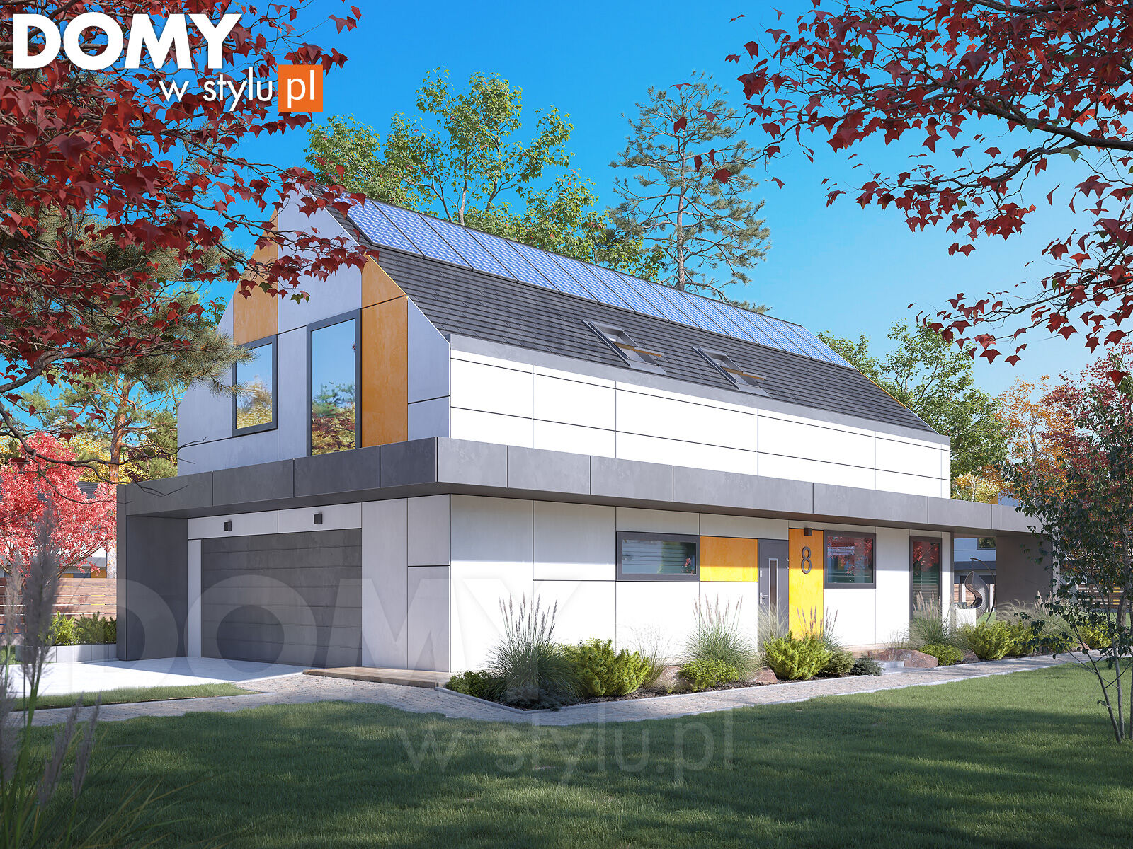 budowa domu Tetyda (odbicie lustrzane) - New-House