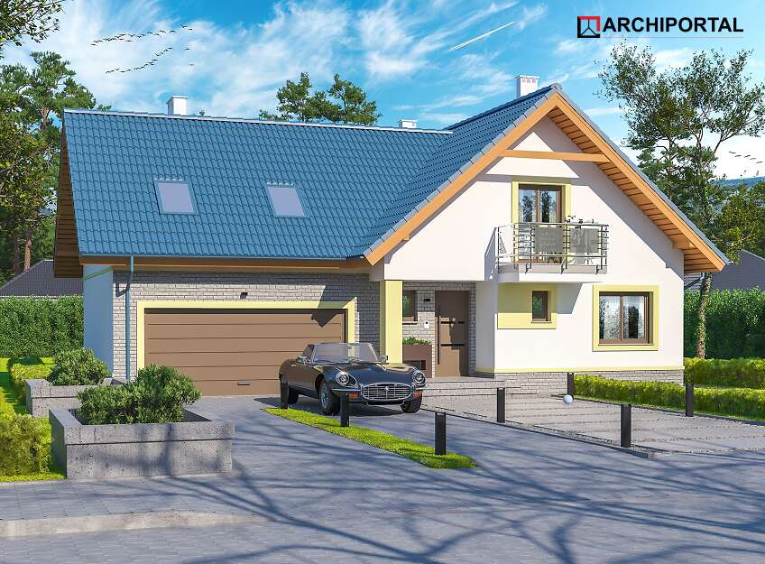budowa domu Puk 2 G2 (odbicie lustrzane) - New-House
