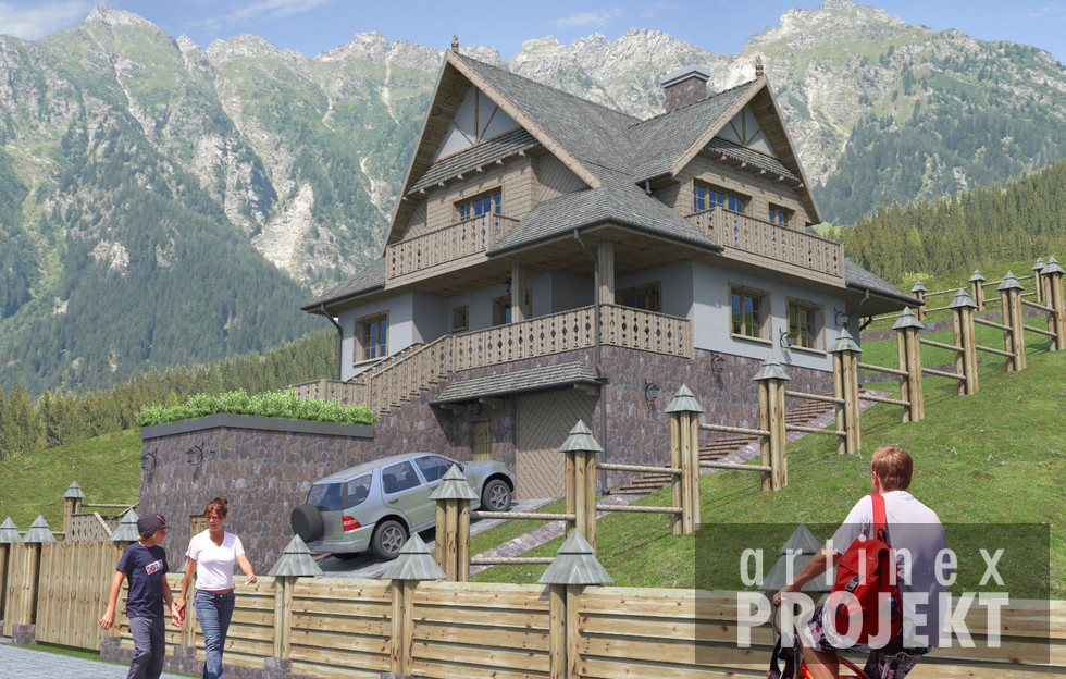 budowa domu - D197 - Grywałd (odbicie lustrzane) - New-House