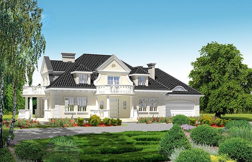 budowa domu Natalia III (odbicie lustrzane) - New-House