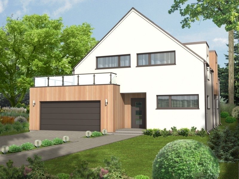 budowa domu - Jamajka (odbicie lustrzane)- New-House