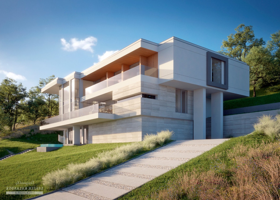 Budowa domu LK&1645 (odbicie lustrzane) z New-House