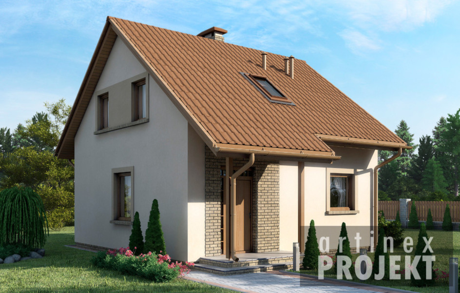 Budowa domu D21 - Piotruś (odbicie lustrzane) z New-House