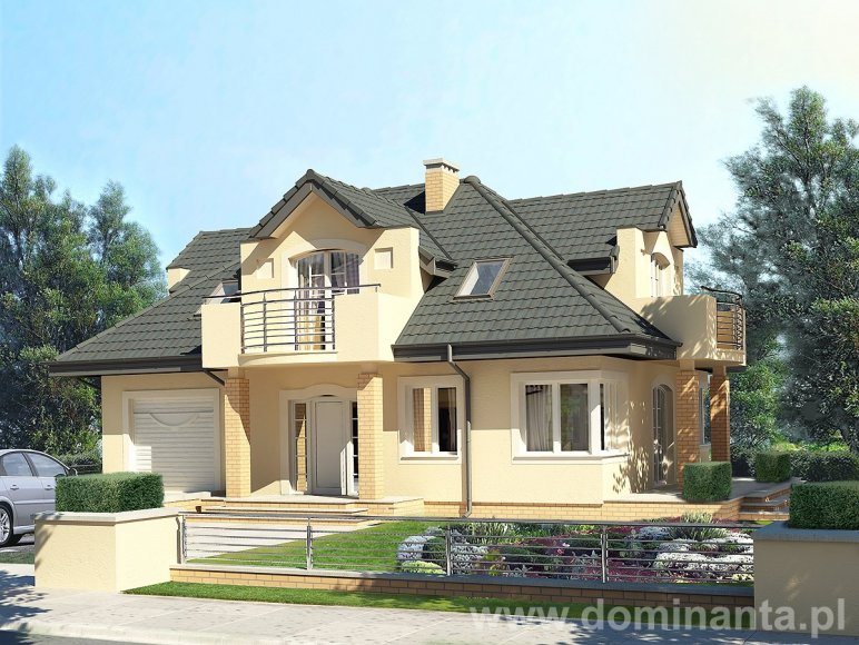 budowa domu GOBLIN II (Odbicie lustrzane) - New-House