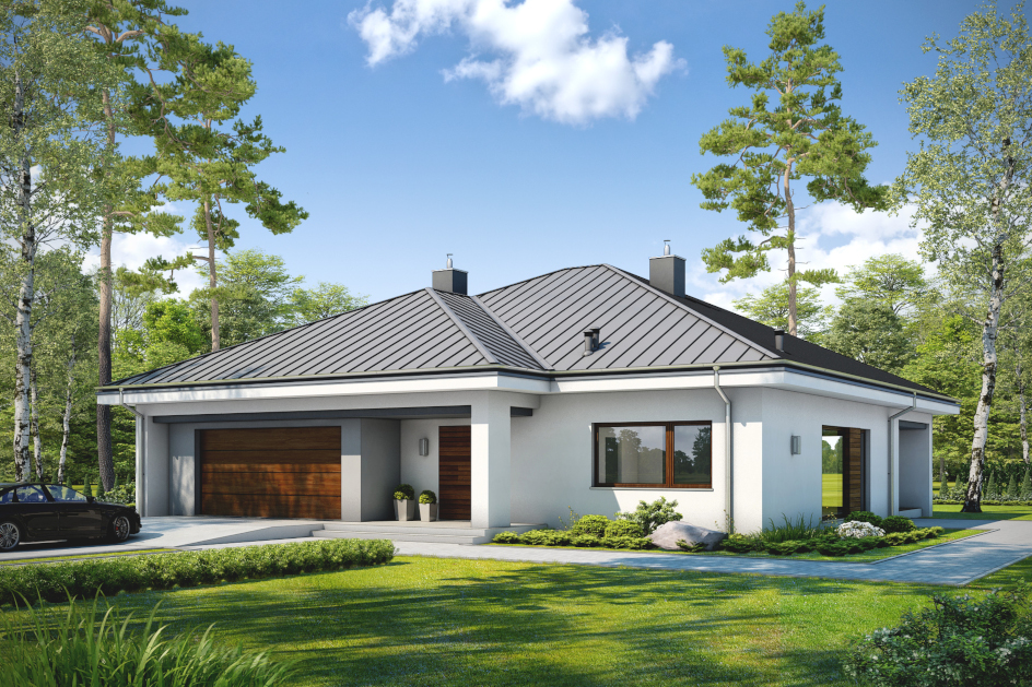 budowa domu DOSTĘPNY D45- New-House