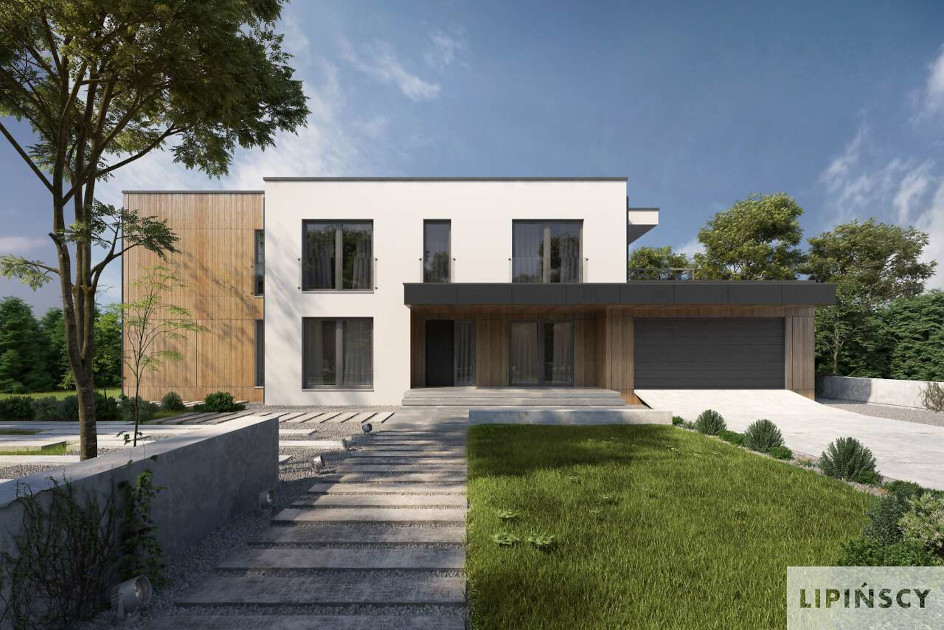 Budowa domu Santander DCP371 (odbicie lustrzane) z New-House