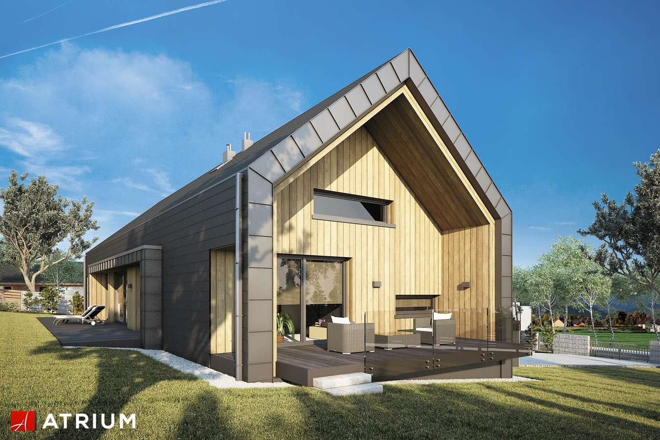 budowa domu MARIN (odbicie lustrzane) - New-House