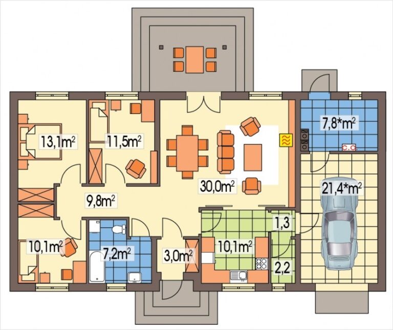 Nina 2C Plus garaż - miniatura 6