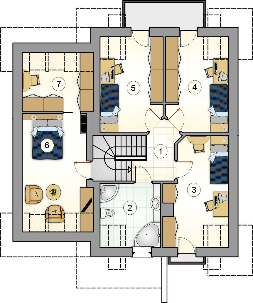 Fokstrot Multi (odbicie lustrzane) - miniatura 4