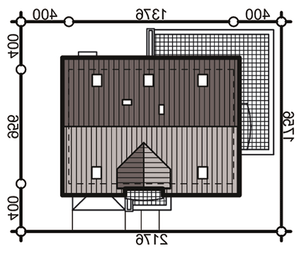 SZNAUCER 4 Z GARAŻEM XL (odbicie lustrzane) - miniatura 3