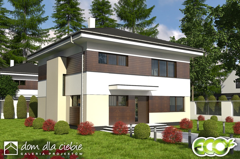 budowa domu Tamara bez garażu [B] - New-House