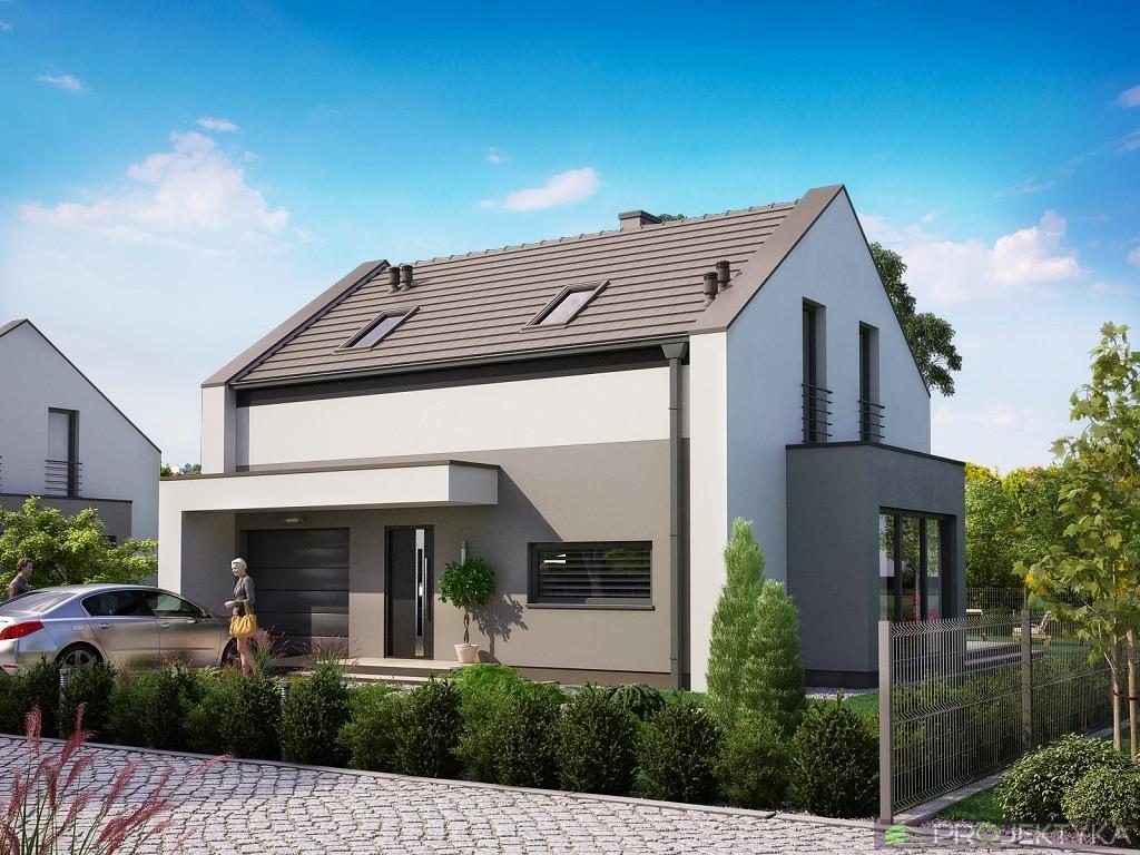 budowa domu KA74 (odbicie lustrzane) - New-House
