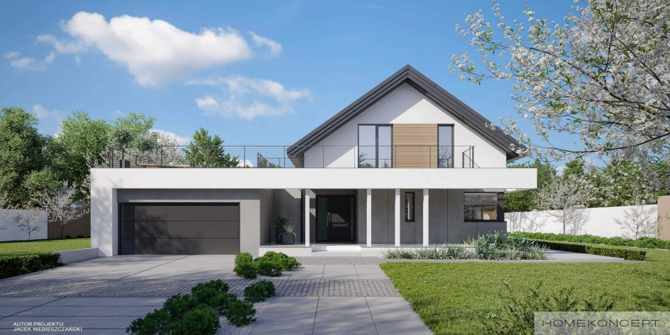 budowa domu HOMEKONCEPT 02 G2 EN - New-House