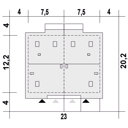 Głuszec III z garażem 1-st. bliźniak [A-BL] - miniatura 10