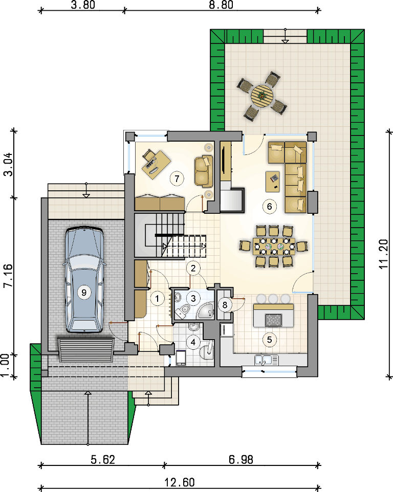 Domus II (odbicie lustrzane) - miniatura 4